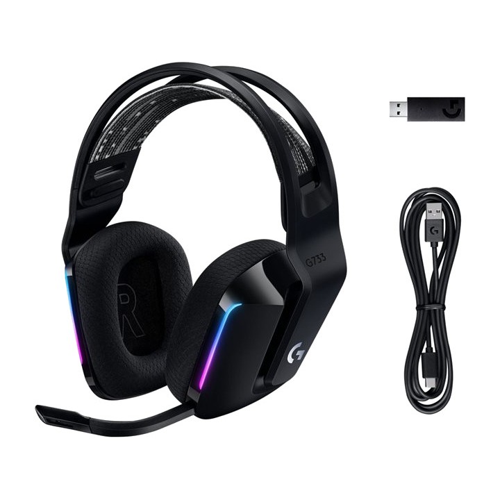 LOGITECH Langattomat pelikuulokkeet G733-LIGHTSPEED-RGB 7.1