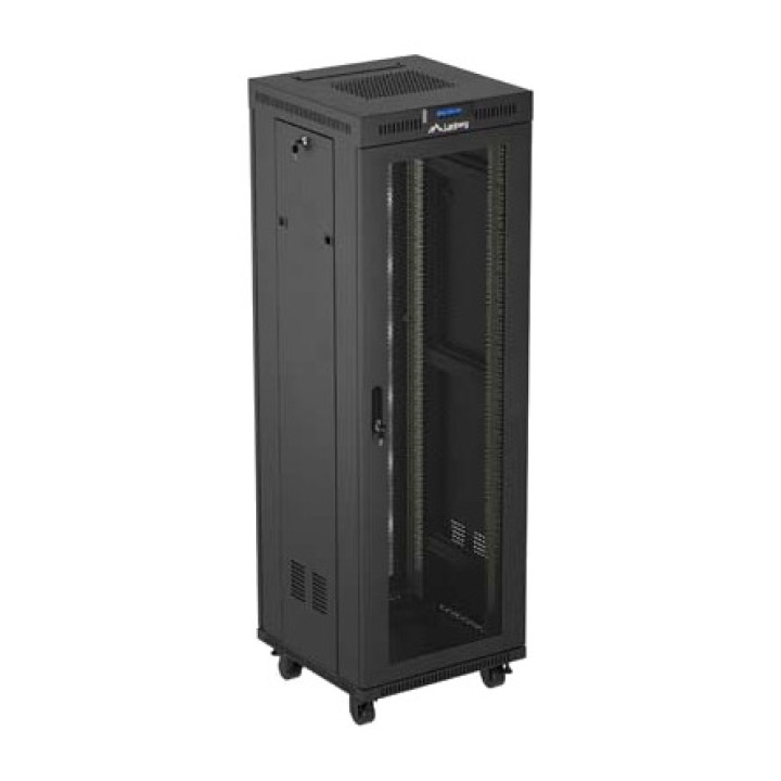 LANBERG Armadio rack da pavimento con porta perforata e