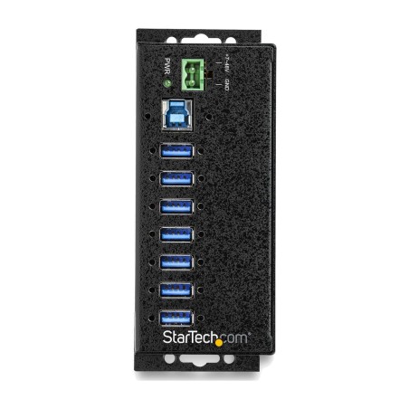 hub usb industrial de 7 puertos con protección contra sobretensiones 3.2-gen1 5gbps hb30a7ame