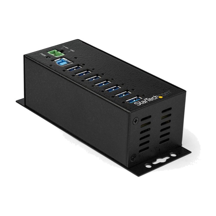 STARTECH.COM Hub USB industrial de 7 puertos con protección