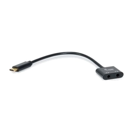 usb-c adaptér na dvojitý výstup pro sluchátka s dac jack-3,5mm