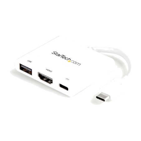 mini dock usb-c con salida hdmi, puerto usb-a y carga 4k30hz pd-60w cdp2hduacpw