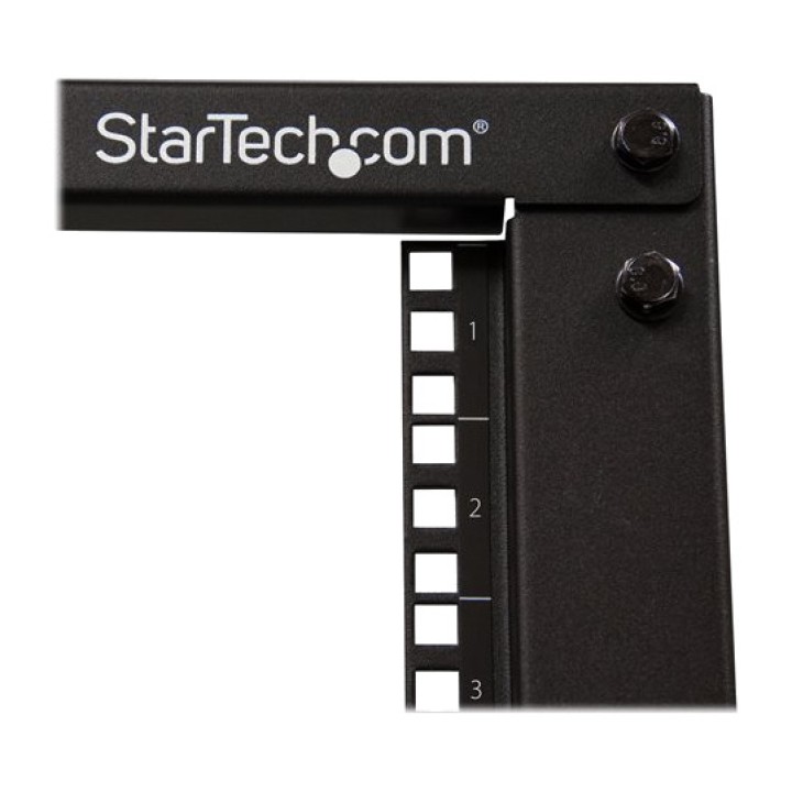 STARTECH.COM Rack à cadre ouvert à 4 montants avec roulettes