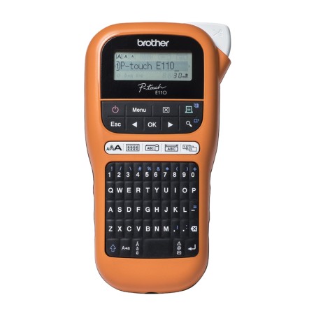 étiqueteuse avec clavier et mallette p-touch pt-e110vp tze 12mm