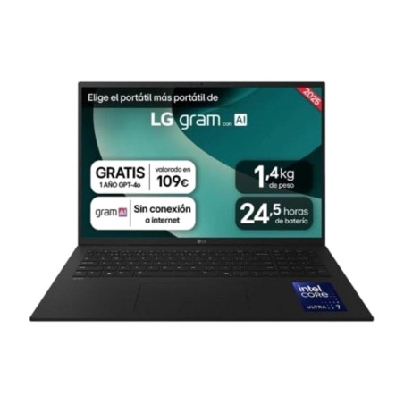 portátil ultraligero de 17 pulgadas con windows 11 home gram 17z90tl-g.au88bn core-ultra7-258v 32gb 1tb-ssd