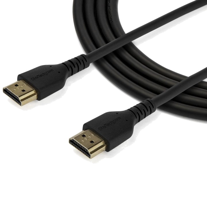 STARTECH.COM Cable HDMI 2.0 certificado Premium delgado y resistente 4K60HZ 2 M RHDMM2MP DSP0000040519VAR