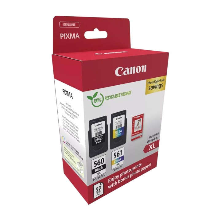 CANON Pack de cartuchos de tinta con papel fotográfico