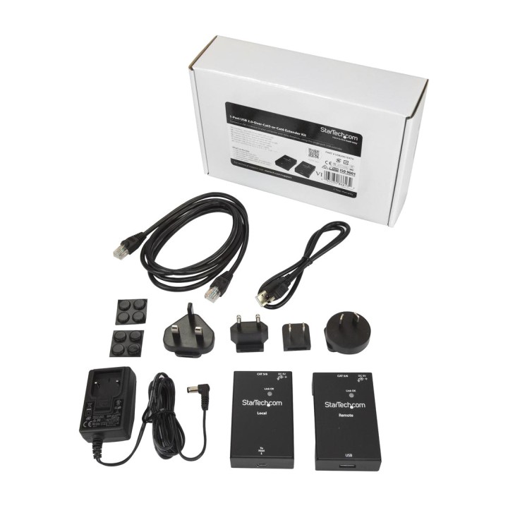 STARTECH.COM Prolunga USB tramite cavo di rete RJ45 2.0
