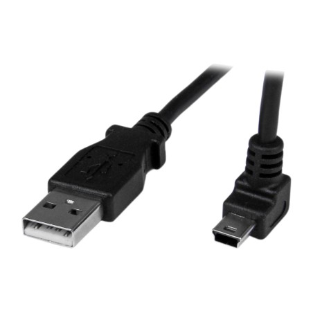 cavo da usb-a a mini usb-b angolato verso l'alto 1 m usbamb1mu
