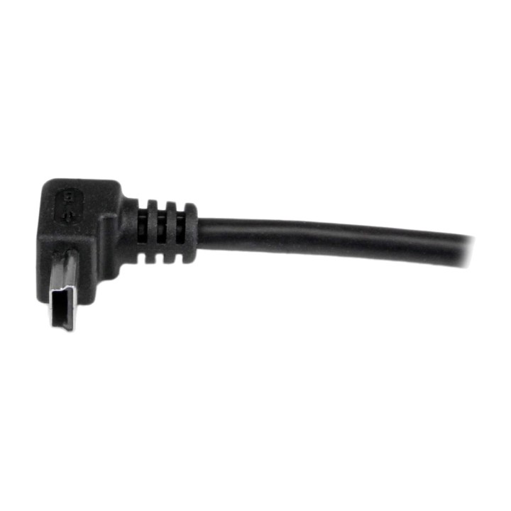 STARTECH.COM Cable USB-A a mini USB-B acodat cap amunt 1 M
