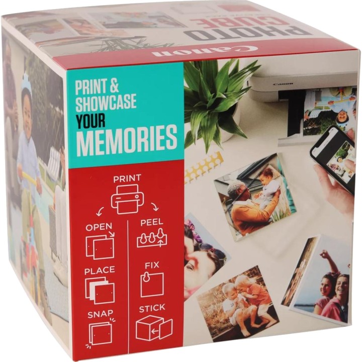 CANON Kreativset mit Fotopapier, Rahmen und Fotowürfel