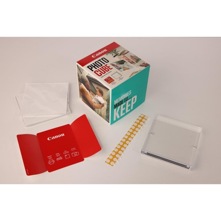 CANON Kreativset mit Fotopapier, Rahmen und Fotowürfel