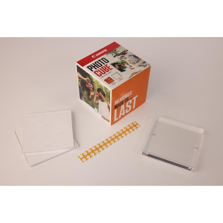 CANON Pack creativo con papel fotográfico, marco y cubo de