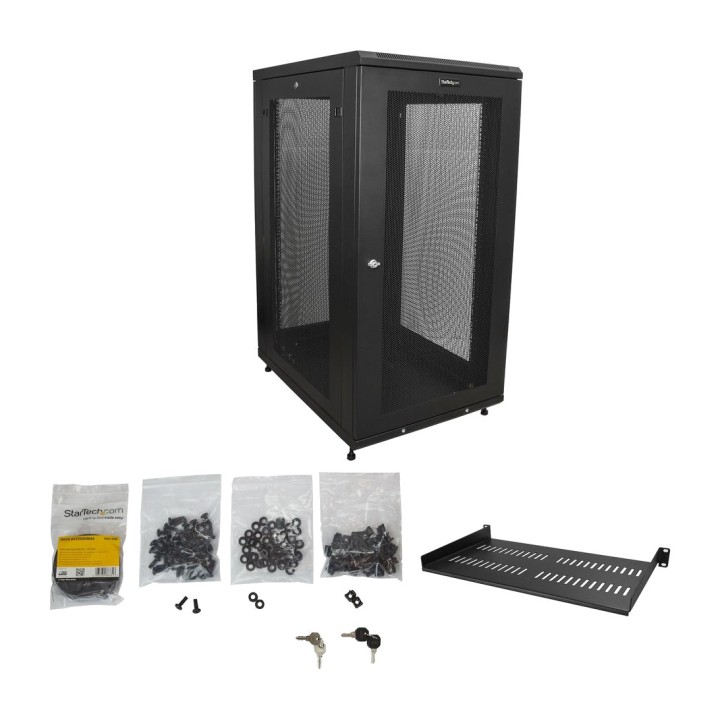 STARTECH.COM Armadio rack per server a 4 montanti 24U 19"