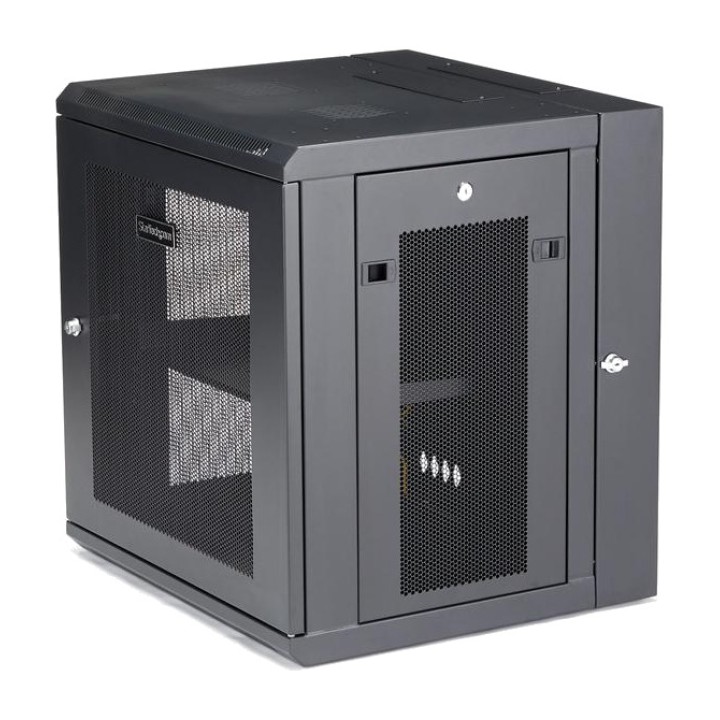 STARTECH.COM Ντουλάπι rack τοίχου με 4 στήλες και ράφι 12U