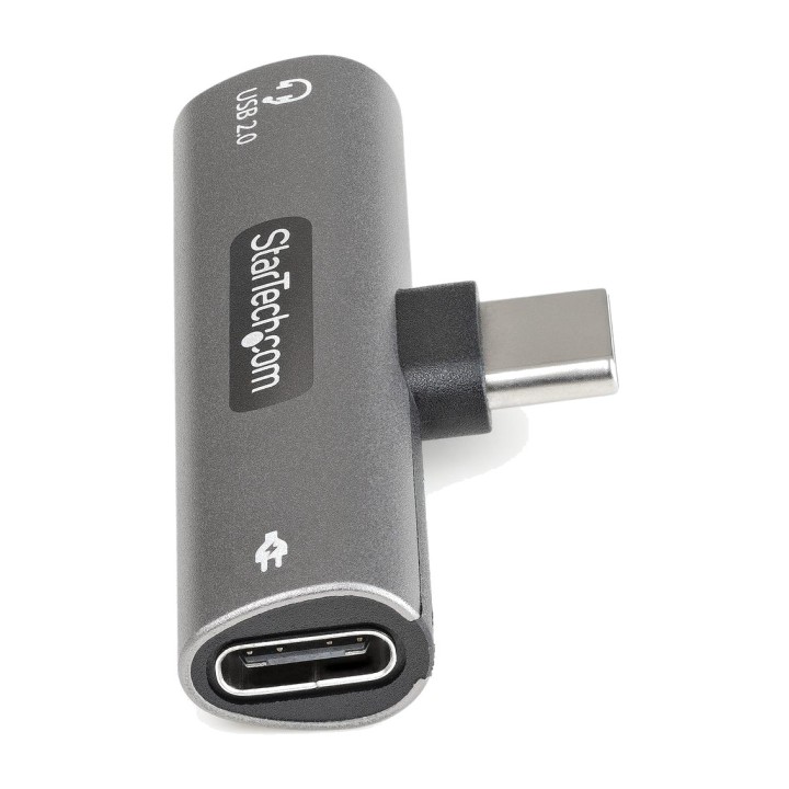 STARTECH.COM 2-in-1-USB-C-Adapter für Audio und Laden