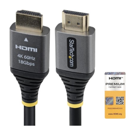 cablu hdmi 2.0 premium certificat 4k60hz hdr10 18gbps 2 m hdmmv2m