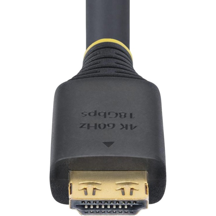 STARTECH.COM Câble HDMI 2.0 avec connecteurs à prise ferme