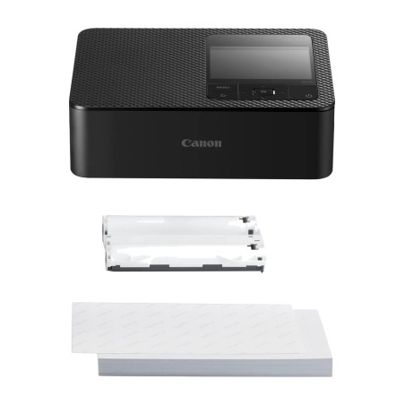 fotodrucker-set mit thermosublimation und papier selphy-cp1500