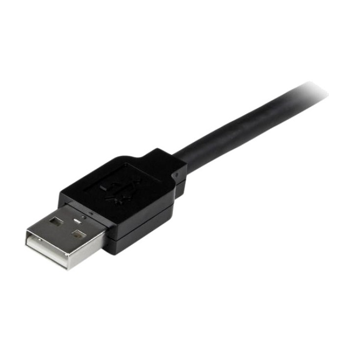 STARTECH.COM Aktives USB-2.0-Verlängerungskabel, Stecker auf