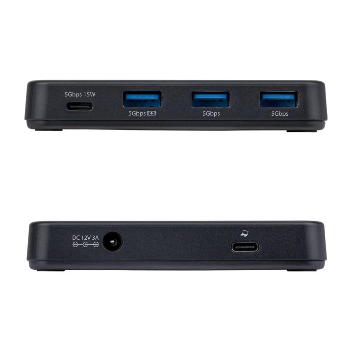 STARTECH.COM Hub USB-A e USB-C a 4 porte autoalimentato