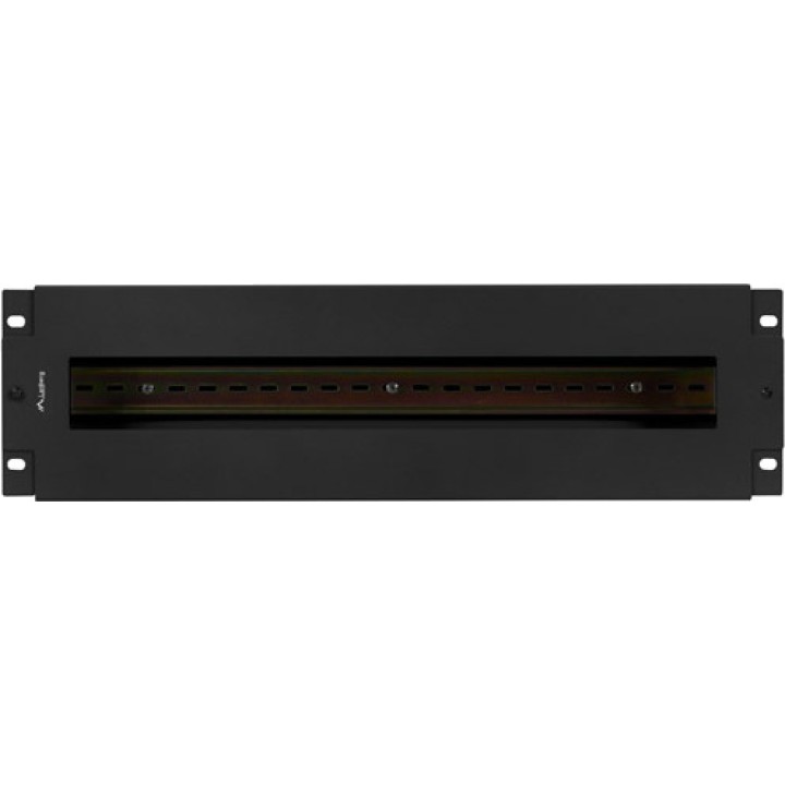 LANBERG Panel de distribución eléctrica con carril DIN para armario rack 19" 3U TS-35 AK-VDP103-B DSP0000040147