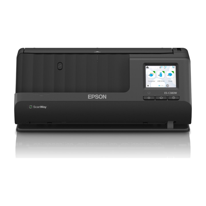 EPSON Compact document scanner with automatic feeder, duplex