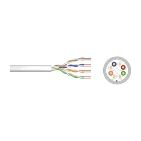 spule mit starrem netzwerkkabel im1216 cat6 u/utp awg23 cca 305m