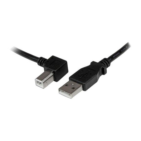 kabel usb-a na usb-b, zalomený doleva, pro tiskárnu 2.0 3 m usbab3ml