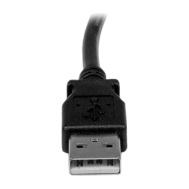 STARTECH.COM Câble USB-A vers USB-B coudé à gauche pour