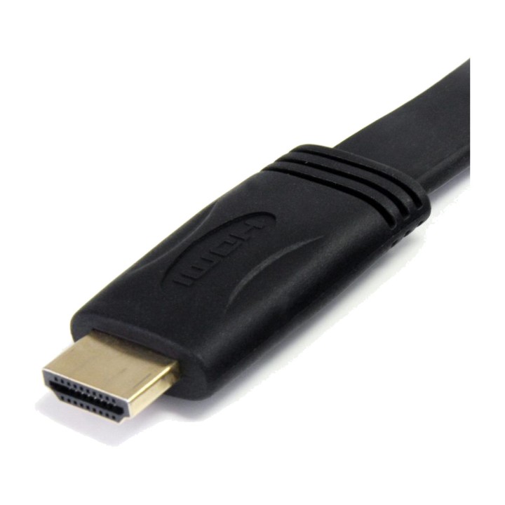 STARTECH.COM Cablu HDMI plat de mare viteză cu Ethernet 4K 5
