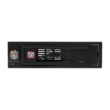 rack extraíble de aluminio para disco duro en bahía 5,25 pulgadas 3,5" sata-hsb100satbk