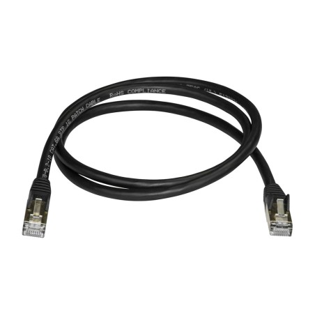 cavo di rete rj45 schermato cat6a stp 10gbe 1 m 6aspat1mbk