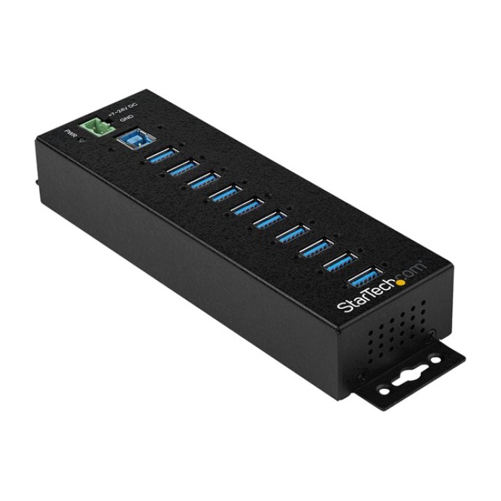 STARTECH.COM Industrieller USB-Hub mit 10 Anschlüssen und