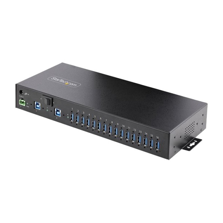 STARTECH.COM 16-port industrial USB 3.0 hub with metal