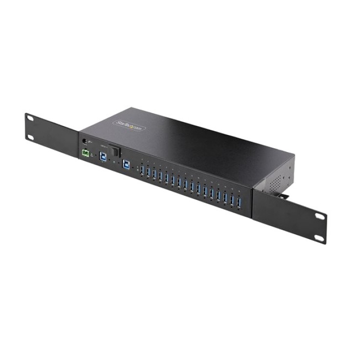 STARTECH.COM Industrieller USB-3.0-Hub mit 16 Ports und