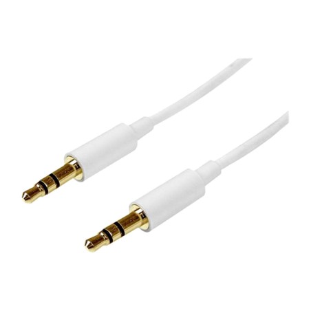 kabel audio stereo z dwoma wtykami minijack 3,5 mm 2 m mu2mmmswh