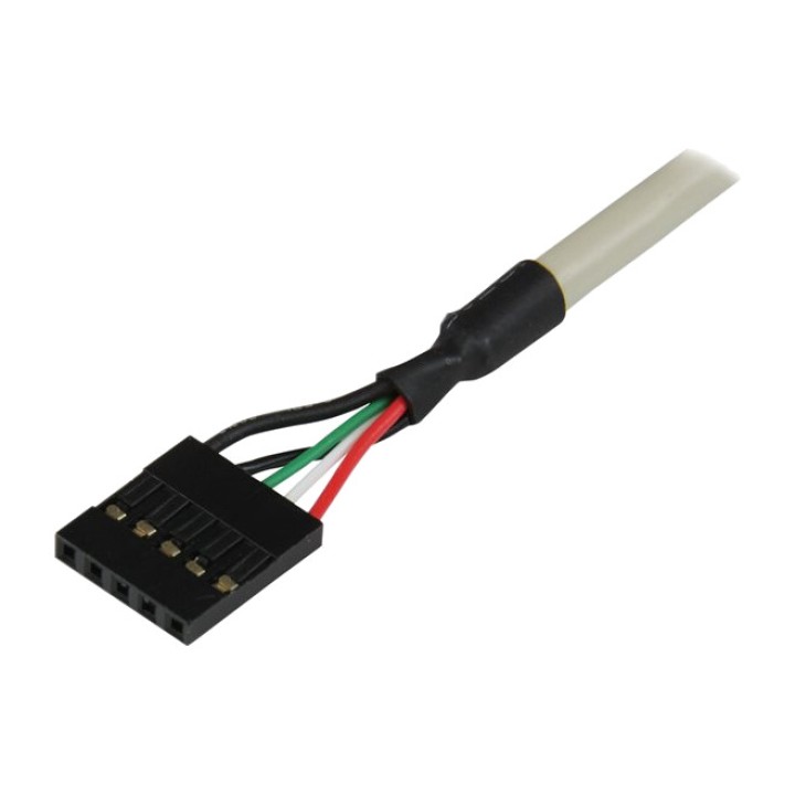 STARTECH.COM Adaptador de placa para panel con puertos USB-A hembra y conector interno USBPLATE-5PIN DSP0000039389