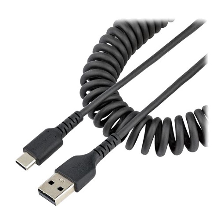 STARTECH.COM Cablu spiralat rezistent din aramidă USB-A la