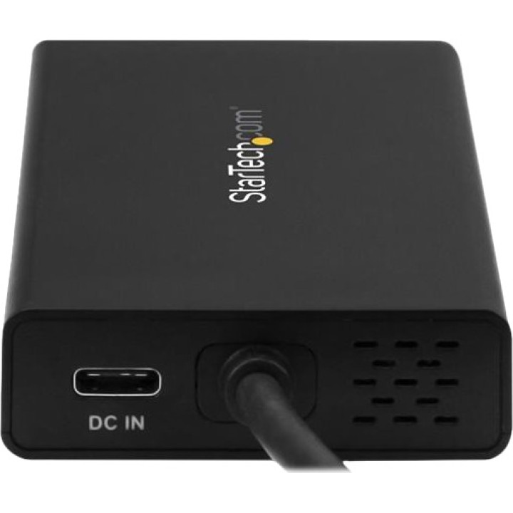 STARTECH.COM Adaptador multipuerto USB-C con HDMI, VGA y red Gigabit 4K PD-60W DKT30CHPD DSP0000039359