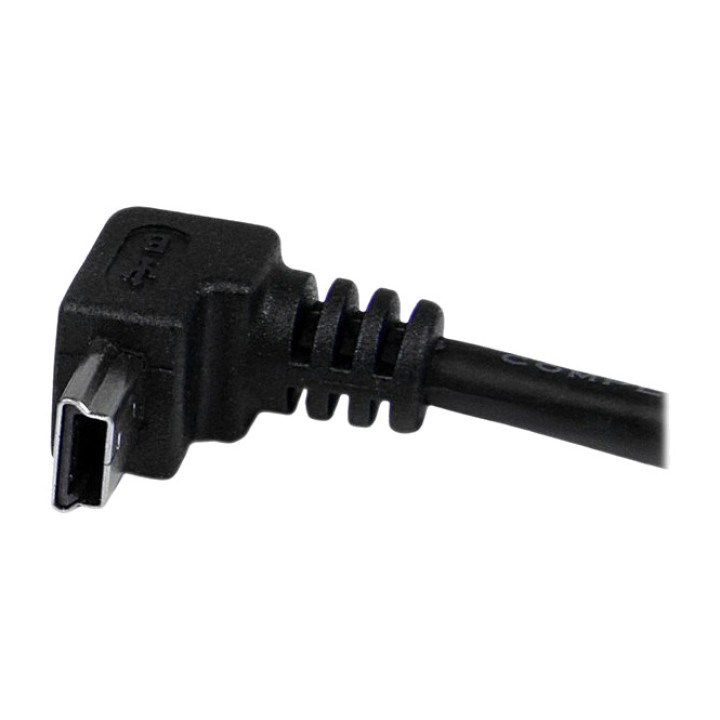 STARTECH.COM USB-A na mini USB-B kábel, lomený nadol 2 M