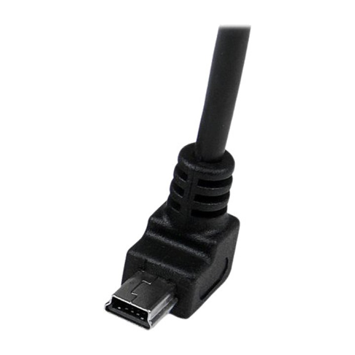 STARTECH.COM Cablu USB-A la mini USB-B, cotit în jos 2 M
