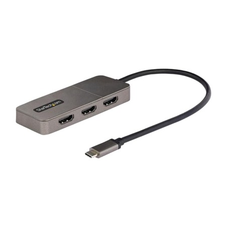 hub mst usb-c per 3 monitor hdmi 4k60hz hdr mst14cd123hd