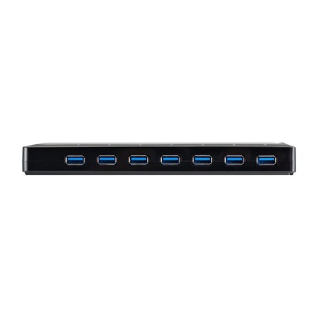 hub usb a 7 porte con funzioni di ricarica, sincronizzazione e commutazione 3.0 5gbps st93007u2c