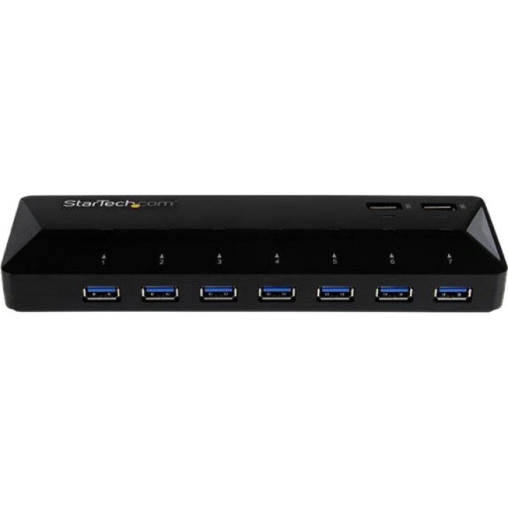 STARTECH.COM 7-port USB hub with charging, syncing and