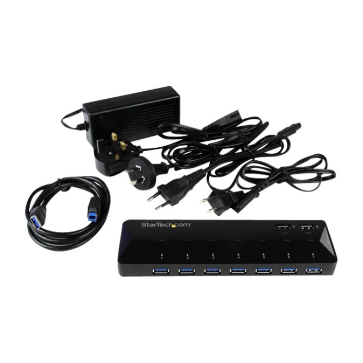 STARTECH.COM Hub USB a 7 porte con funzioni di ricarica,