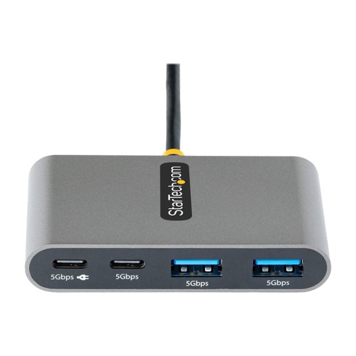 STARTECH.COM 4-port USB-C hub with Power Delivery charging