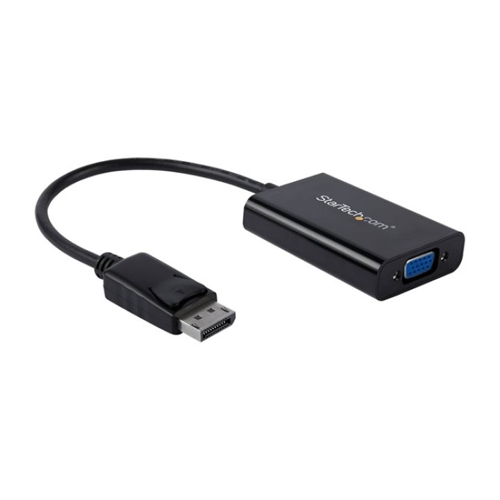 STARTECH.COM Adaptador activo DisplayPort a VGA con salida de audio 18,4 CM DP2VGAA DSP0000039240