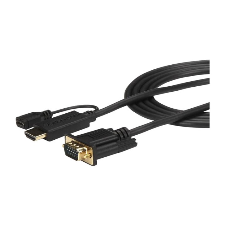 STARTECH.COM Cable conversor activo HDMI a VGA con