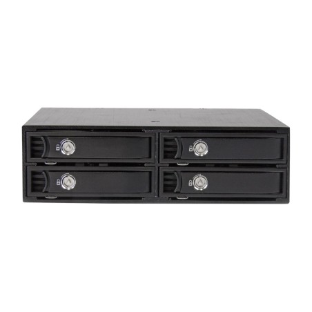 backplane extraïble per a 4 discos sata o sas 5,25" 4x-2,5" satsasbp425